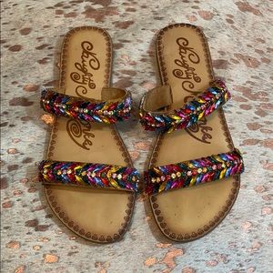 Beaded Sandals